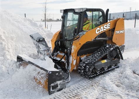 skid steer snow tracks